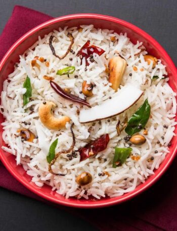 Coconut Rice with Coconut Cream